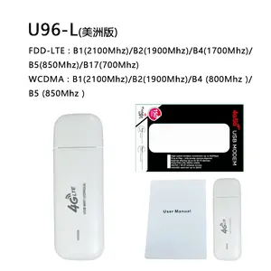 מפעל OEM 4G USB מודם 4GUFI USB dongle WIFI אלחוטי FDD TDD עם wifi Hotspot אמריקאי גרסה 4G LTE Wingle USB WiFi Dongle