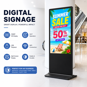 Lcd Advertising Screen Indoor Custom Digital Signage Vertical Floor <b>Standing</b> Commercial Digital Signage Display Screen Kiosk - Product Image 2