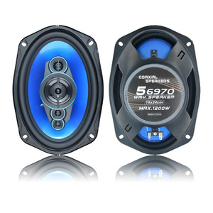 Haut-parleur coaxial de voiture bleu 6x9 pouces, audio pleine gamme, 4 ohms, 12V, usage général - Product Image 3