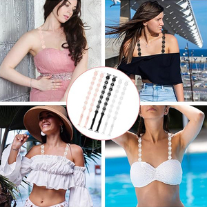 Tốt Nhất Bán Ren Hoa Ban Nhạc Đàn Hồi Đồ Lót Extender Đồ Lót Dây Đeo Đàn Hồi Có Thể Điều Chỉnh Áo Ngực Vai Dây Đeo - Product Image 6