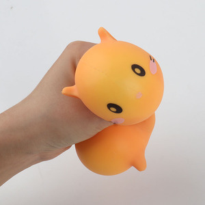 Wholesale Custom TPR Kawaii Cartoon Cat Shaped Pressure Release Promotional Gift Decompression <b>Squeeze</b> Toys for Kids and Adults - Product Image 4