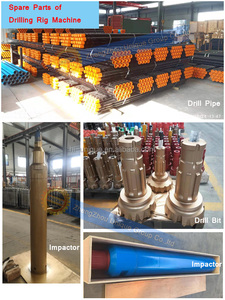 <strong>Small</strong> Underground Crawler Water Drilling <strong>Rig</strong> air Compressor Drill Machine - Product Image 4