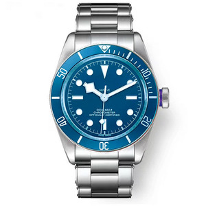<span class=keywords><strong>Orologio</strong></span> <span class=keywords><strong>da</strong></span> <span class=keywords><strong>Polso</strong></span> Meccanico Ispirato al <span class=keywords><strong>Vintage</strong></span>, Bicolore, Luminoso, Resistente ai Graffi e Impermeabile per Uomo - Product Image 6