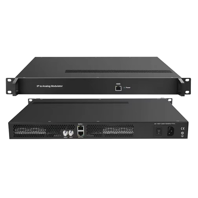 8/16 HD H.264 DVB-ISDB-Multiplexed Video Encoder Modulator with IP ASI SFP Input