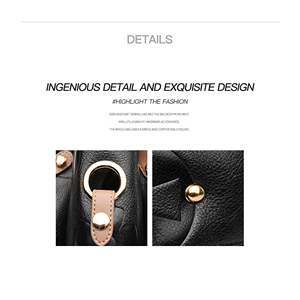 Borse a tracolla da donna con lettere in pelle di qualità per donna borse di lusso firmate alla moda di grande capacità Tote Bag nuova moda LH002 - Product Image 4