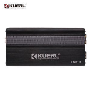 KUERL เครื่องขยายเสียงรถยนต์ระบบดิจิทัล1200W ช่องเดียวสำหรับอัปเกรดเครื่องเสียง K-1200.1D 12V Class D - Product Image 1