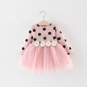 Primavera <span class=keywords><strong>Autunno</strong></span> Bella Capretti del Vestito Dei Vestiti Casuali Del Bambino del Vestito Della Ragazza - Product Image 2