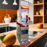 Nouvelle conception de machine à slush commerciale 15L*3, distributeur de jus en métal, machine à glace pilée, 3 réservoirs