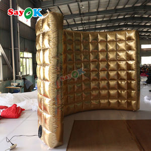 Cabina de Fotos Inflable Portátil con Luces LED de Fondo, Fondo de Pared Inflable de 360 Grados para Cabina de Fotos - Product Image 3