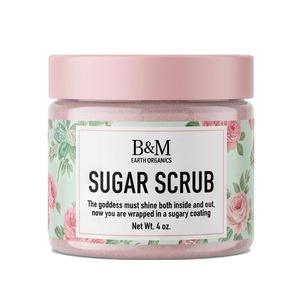 Exfoliante Corporal Suave y Luminoso, Etiqueta Privada, Exfoliante Corporal <span class=keywords><strong>de</strong></span> Azúcar <span class=keywords><strong>de</strong></span> <span class=keywords><strong>Caña</strong></span> Cruda para Piel Seca, Tratamiento con Sales <span class=keywords><strong>de</strong></span> <span class=keywords><strong>Baño</strong></span> - Product Image 3