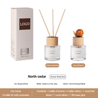 Diffuseur de parfum sans flamme pour voiture et maison Diffuseur de parfum d'ambiance Rafraîchissant la décoration intérieure Nouveau parfum Parfum Huile Bâton Verre Roseau Diffuseur