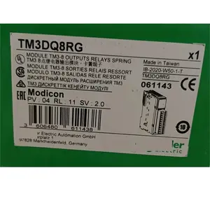 TM3DM8RG PLC Modicon TM3 อินพุตรีเลย์แบบแยกส่วนหรือโมดูล I/O ดิจิตอลเอาต์พุต