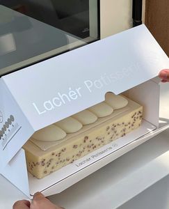 Boîte de papier doré de luxe avec logo personnalisé Boîte à gâteau de mariage Boîte à rouleaux <span class=keywords><strong>suisse</strong></span> - Product Image 3