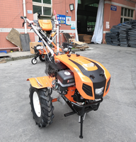 MeiQi 9HP 177F mini motoculteurs à moteur à essence avec lampe