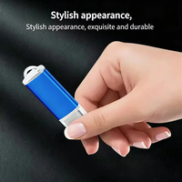 Memoria USB Personalizable con Logotipo Metálico, USB 2.0/3.0, 8GB/32GB, Colores Variados, Portátil