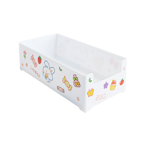 <b>Cable</b> <b>Management</b> <b>Box</b> Rectangle 120g Standing Type No Lid Storage Bins for Desktop Data <b>Cable</b> Organizer - Product Image 2