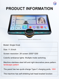 Grandnavi Android 13.0 11.8inch Android Car đài phát thanh không dây Carplay Android Auto GPS navigation BT âm nhạc - Product Image 6