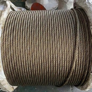 Cable de Acero al Carbono Personalizado Hecho en China, Especial para Elevadores/Grúas, Galvanizado Antioxidante, Alta Flexibilidad - Product Image 4