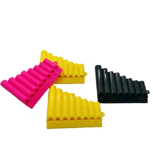 Instrumentos musicales de juguete para niños al por mayor, Silbatos de juguete de plástico, Mini <span class=keywords><strong>flauta</strong></span> Pan - Product Image 1