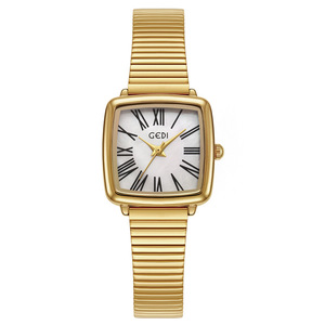 GEDI 13061 per l'arsenale di lusso orologio da donna Fritillaria Design con cinturino in acciaio inossidabile cassa in lega di mezza età alta bellezza <span class=keywords><strong>Styl</strong></span> - Product Image 3