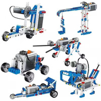 396 Piezas 9686 Juego de Bloques de Construcción de Plástico, Kit Educativo de Fabricantes de Juguetes