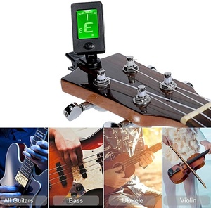 Afinador Automático con Cejilla y Soporte al por Mayor para Guitarra, Violín, Bajo y <span class=keywords><strong>Ukelele</strong></span> - Product Image 6