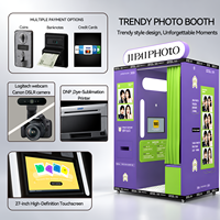 Machine Photobooth de Style Urbain Sportif en Libre-Service avec Impression Instantanée pour Centre de Divertissement et Salle d'Arcade
