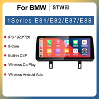 STWEI 2024 Nouveau lecteur multimédia tactile Android 15 12,3 pouces pour tableau de bord GPS sans fil CarPlay Android Auto pour BMW Série 1
