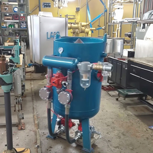 Máy phun cát công nghiệp không bụi, thiết bị phun cát ướt với linh kiện lõi PLC, máy phun cát công nghiệp đã qua sử dụng - Product Image 5