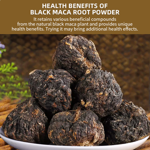 Melhor Preço Atacado Natural Maca Root Extract Em Pó Vitalidade Masculina Impulsionar Bulk Orgânico Black Maca Em Pó - Product Image 5