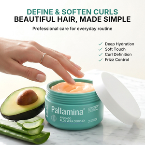Collection Pallamina Curl Care pour Cheveux Bouclés avec Shampooing, Après-Shampooing, Masque, Crème Sans Rinçage et Huile – Fournisseur en Gros - Product Image 5