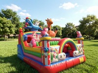 Château gonflable personnalisé à prix d'usine, château de fête gonflable à vendre ou à louer