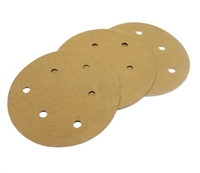 Disques abrasifs, de haute qualité, en or, pour papier de verre, 10 pièces