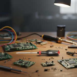 Usag Flathead <b>Screwdriver</b> 100mm Length <b>Precision</b> Tip For Electronics Repair - Product Image 3