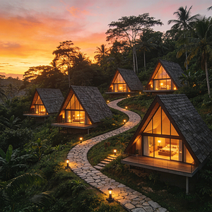 Casa Cápsula Prefabricada Moderna Nórdica, Casa Triangular Prefabricada, Casa de Jardín, Mini Casa, Casas Prefabricadas para <span class=keywords><strong>Vivir</strong></span> - Product Image 1