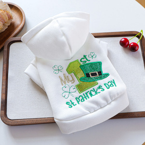 Sudadera Cómoda para Perros Pequeños y Cachorros de Gato, Estilo Primavera/Otoño, para el Primer Día de San Patricio, de PETCIRCLE - Product Image 4