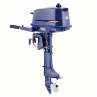 Moteur marin hors-bord à 2 temps 15hp Jet Drive compatible avec le moteur de bateau d'origine et les pièces de rechange.