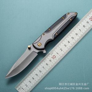 Couteau pliant tactique de haute dureté pour le camping, la survie et l'EDC, couteau de poche multi-outils en acier inoxydable pour l'extérieur, dropshipping Shopify - Product Image 4