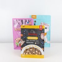 Bolsa de Mylar Personalizada con Impresión Digital, a Prueba de Olores, de Grado Alimenticio, con Cierre Superior y Base Reforzada, para Carne de Res, Pollo, Mariscos, 1oz 3.5g