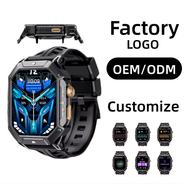 Factory OEM Customize X1 Smart Watch 2.13-inch AMOLED Screen 850mAh Battery IP65 Waterproof Sport Smartwatch Unisex Android BT