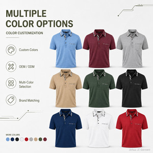 T-shirt Homme en Polyester Tricoté à Manches Courtes, Personnalisable OEM/ODM avec Logo Frontal Imprimé par Transfert Thermique, Vente en Gros Légère - Product Image 3