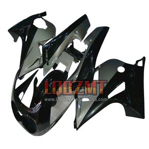 FZR250RR Pour <span class=keywords><strong>YAMAHA</strong></span> FZR250 <span class=keywords><strong>R</strong></span> FZRR FZR 250 250R FZR-250 RR 86 87 88 89 179No.<span class=keywords><strong>9</strong></span> FZR250R 1986 1987 1988 1989 Carénage noir argenté - Product Image 1