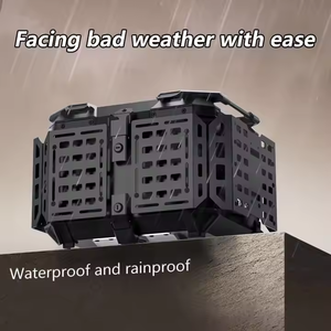 Caja Trasera de Aleación de Aluminio de Alta Calidad, Impermeable, 45Lr, Irrompible, Negra con Cierre de Seguridad - Product Image 6