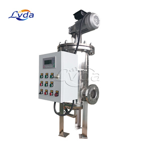 Industria de suministro de fábrica Filtro de agua autolimpiante automático de acero inoxidable 304 para filtrado industrial - Product Image 6