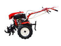Motoculteur diesel EAGLE POWER Plus version luxe 13HP 186FA avec moteur diesel, capot et phares