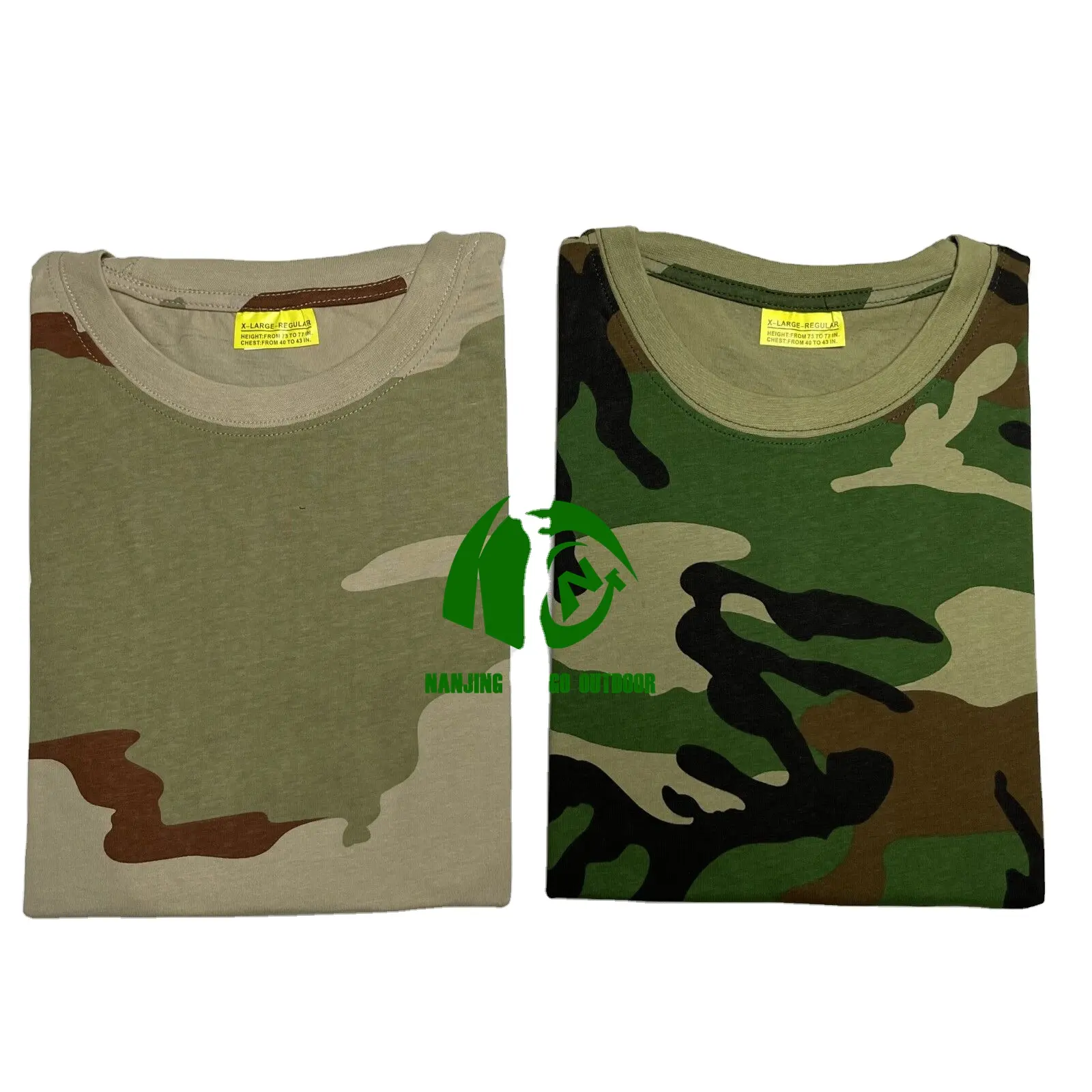 supreme - Fronts Tee Woodland Camo Large