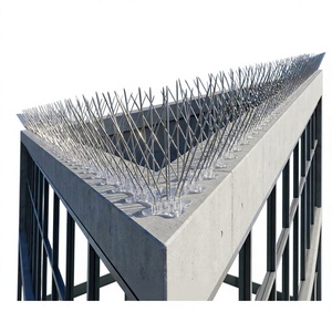 Piques <span class=keywords><strong>anti</strong></span>-pigeons professionnelles en acier inoxydable, 5 rangées, haute densité, écologiques, pour usage commercial, fabriquées en usine - Product Image 1