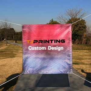 لافتات خارجية عالية الجودة مخصصة مضادة للماء بولي كلوريد الفينيل شبكة لافتة خارجية خلفية عمودية لافتات خارجية - Product Image 6