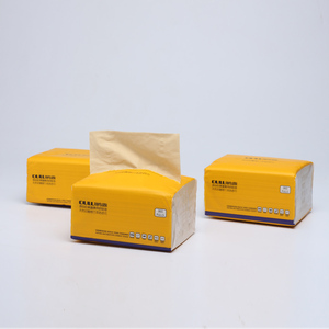 Venta al por mayor logotipo personalizado <span class=keywords><strong>OULU</strong></span> ecológico de alta calidad de 3 capas caja de pañuelos faciales suaves - Product Image 2