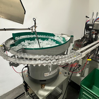 Songmile New 220V 2.0m Closure Head Cap Feeding Detection 2-Piece Pull-Push Cap Assembly Machine